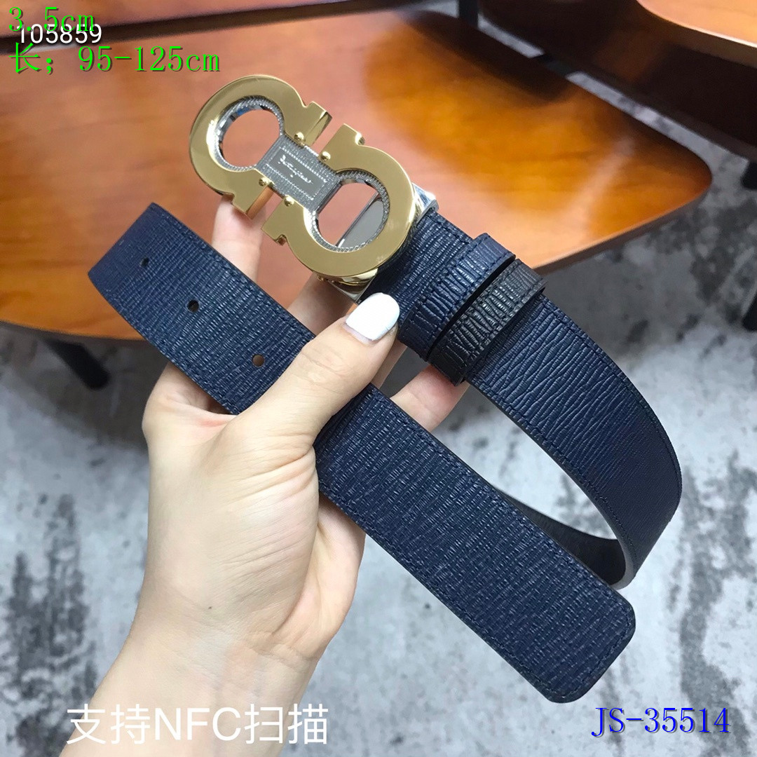 Ferragamo Belts 3.5 cm Width 225
